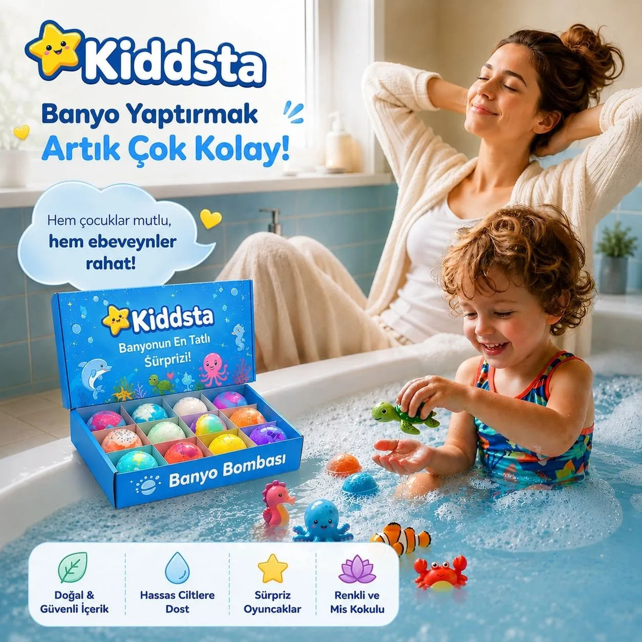 Sürpriz Oyuncaklı Banyo Bombası