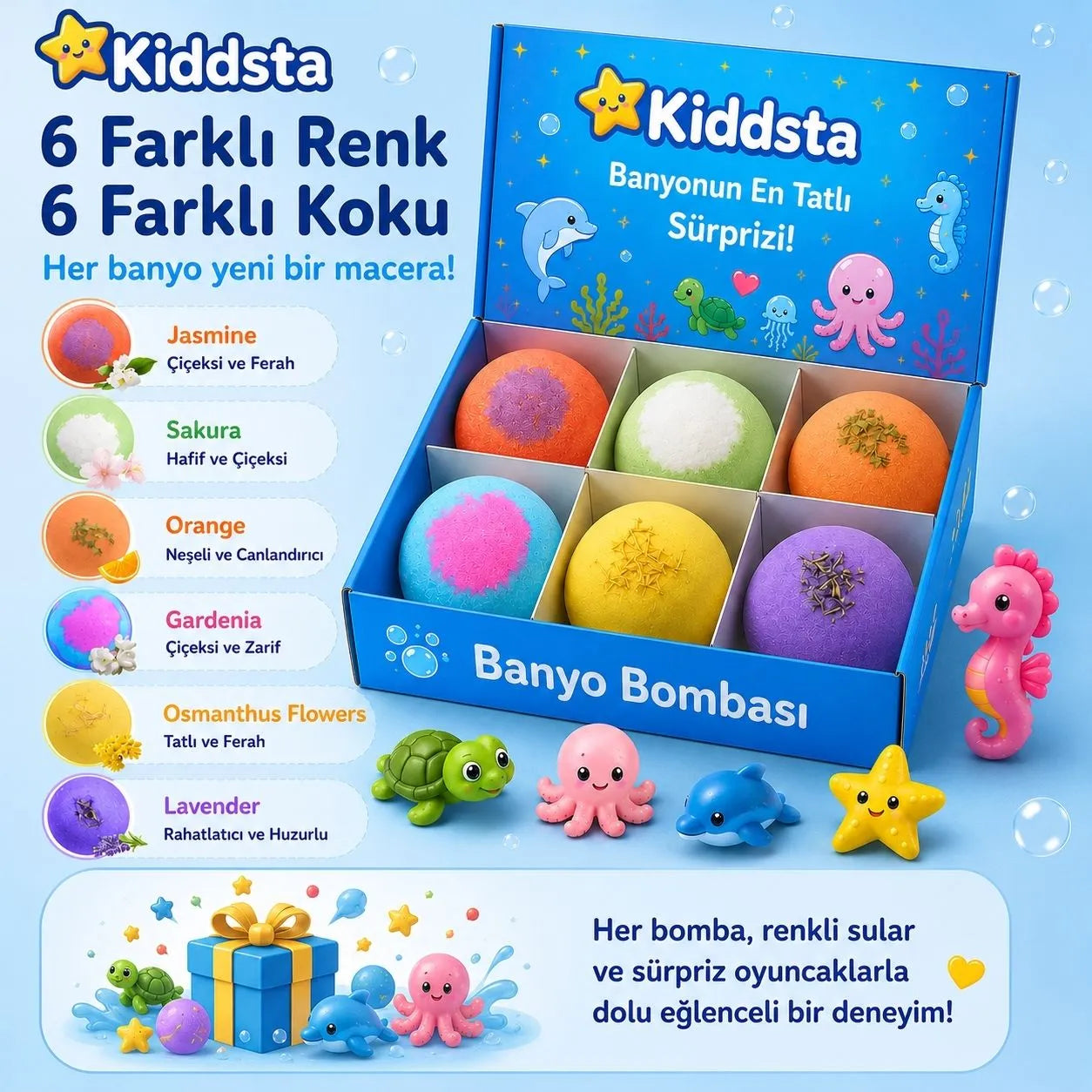 Sürpriz Oyuncaklı Banyo Bombası